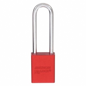 Замок навесной AMERICAN LOCK A1107RED (Grainger 4END4)